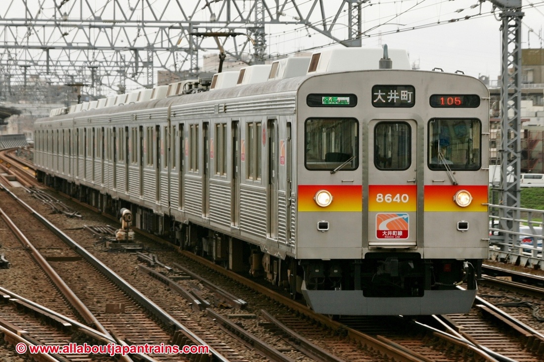 Series 8500 on Oimachi Line